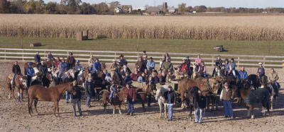 FVSA trail ride 2007 at Hampshire location