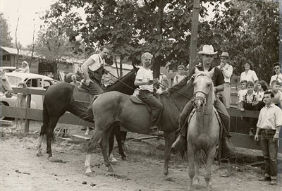 Early FVSA trail ride circa 1946