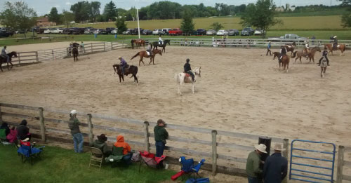 view of FVSA outdoor arena